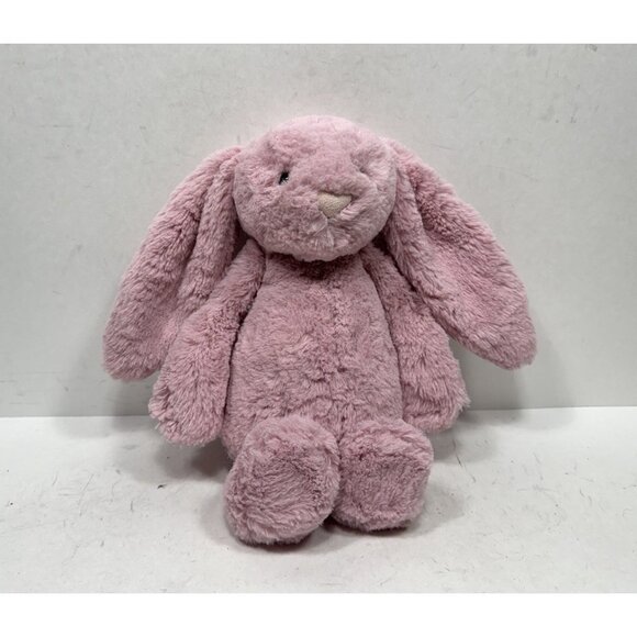 Jellycat Bashful Tulip Pink Bunny Plush Stuffed Animal - Picture 1 of 5